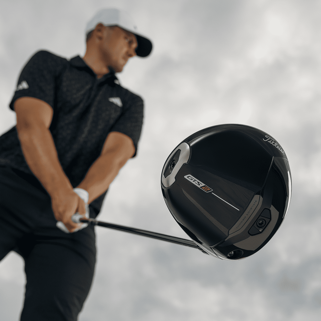 a lifestyle view of the titleist gts driver
