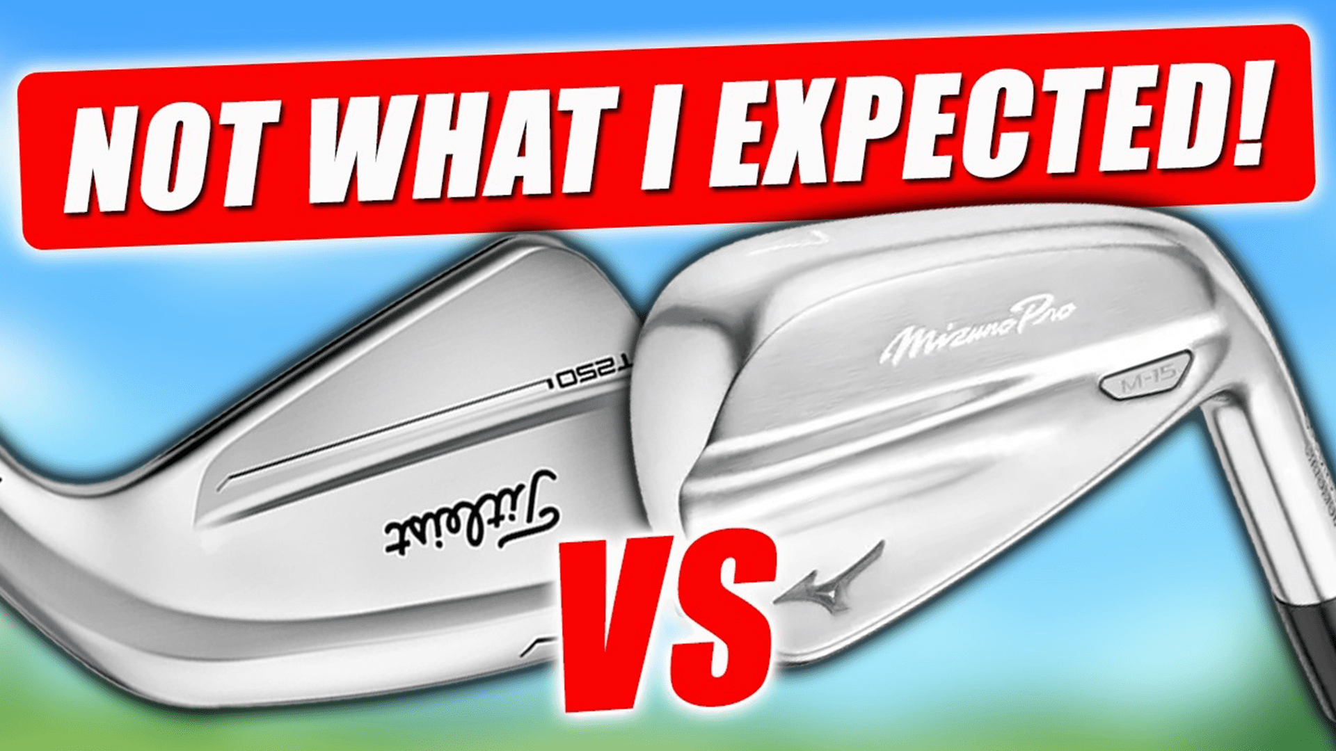 mizuno m15 and titleist t250 irons