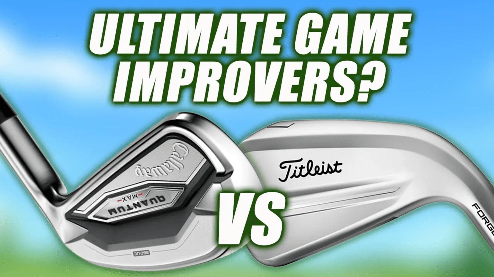 Titleist T350 vs Callaway Quantum Max review comparing forgiveness, launch, feel and real game improvement performance.